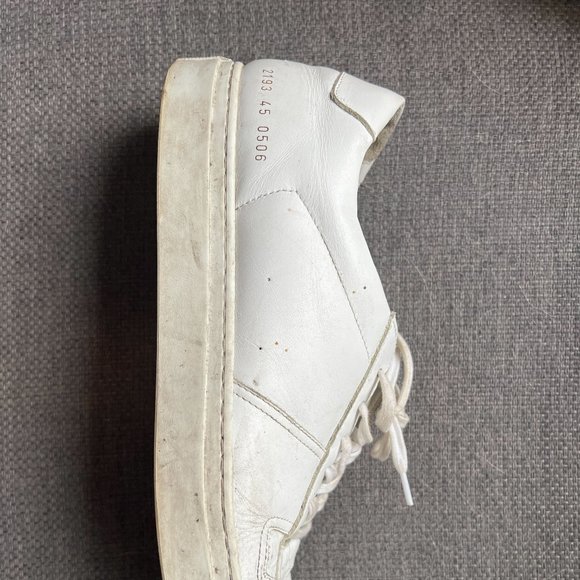 COMMON PROJECTS BBall Duo Full-Grain Leather Sneakers - Picture 4 of 4